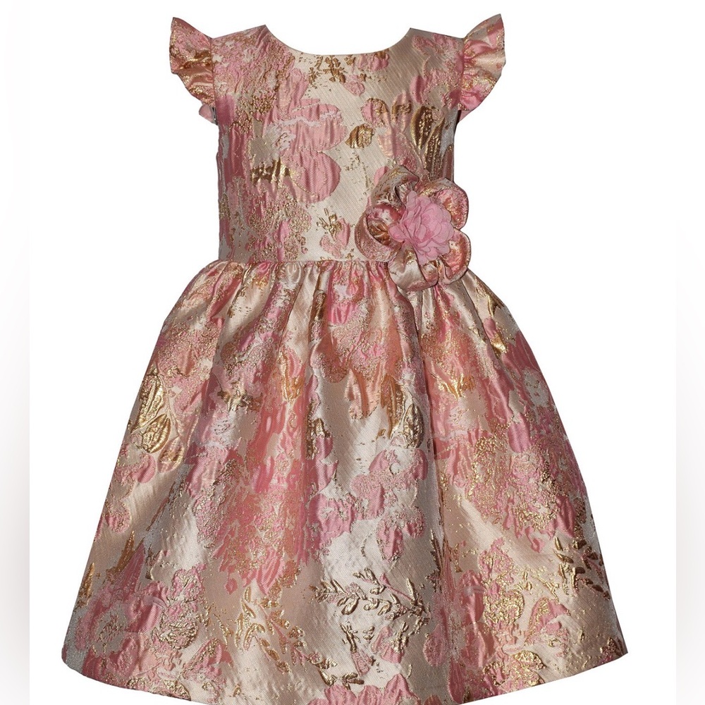 Bonnie Jean Jacquard Party Dress
